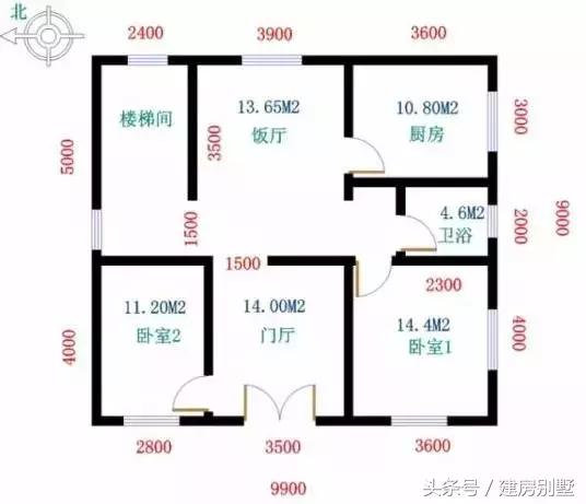 實(shí)拍5套農(nóng)村各地農(nóng)村自建房（附平面圖），你還會(huì)做小平房嗎？
