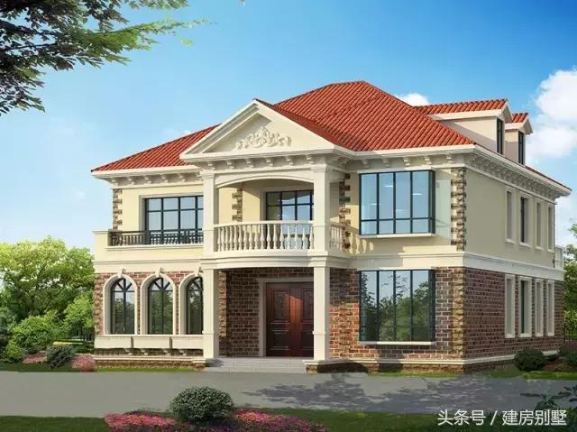 14×15.6米二層半農村別墅，7個臥室?guī)чw樓，還有客人最喜歡的棋牌室