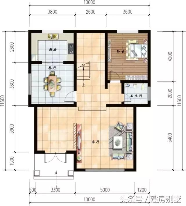 3款開間10米的農(nóng)村別墅戶型，小地基建別墅更精致，大地基羨慕不來(lái)