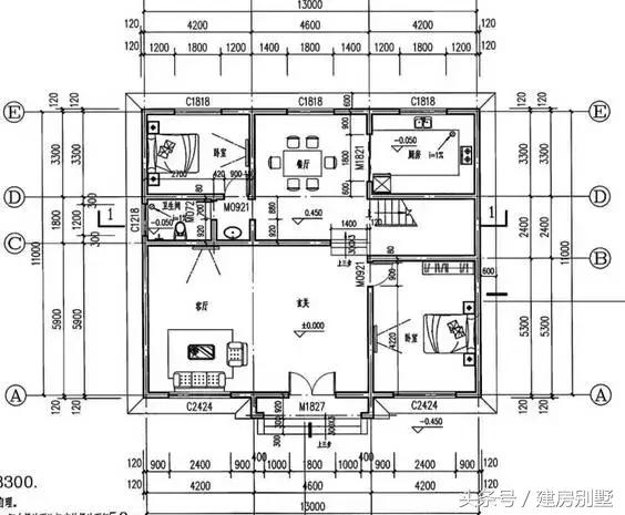 3套30萬(wàn)就能建的二層農(nóng)村別墅戶型，別再說(shuō)建不起別墅了（含平面圖）