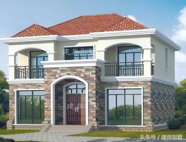 3套30萬(wàn)就能建的二層農(nóng)村別墅戶型，別再說(shuō)建不起別墅了（含平面圖）
