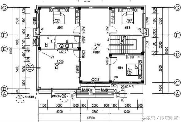 3套30萬(wàn)就能建的二層農(nóng)村別墅戶型，別再說(shuō)建不起別墅了（含平面圖）