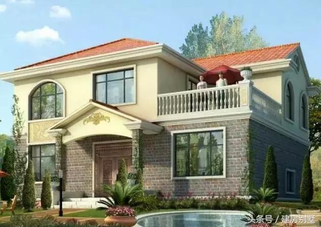 3套30萬(wàn)就能建的二層農(nóng)村別墅戶型，別再說(shuō)建不起別墅了（含平面圖）