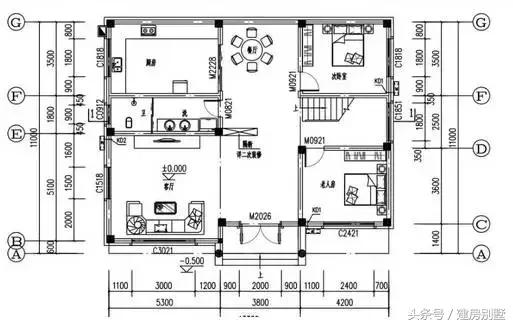 3套30萬(wàn)就能建的二層農(nóng)村別墅戶型，別再說(shuō)建不起別墅了（含平面圖）