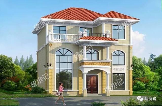 12×10米三層農(nóng)村別墅，不超過規(guī)定的面積正合適