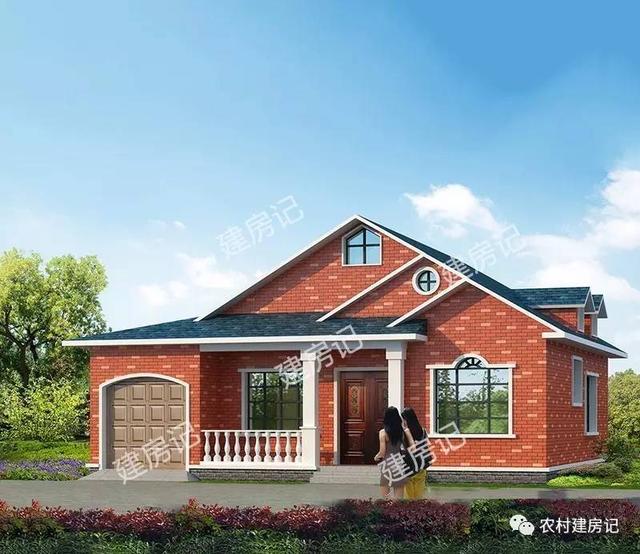 9套一層農(nóng)村別墅戶型圖，第六款最討農(nóng)村人喜歡