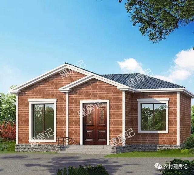 9套一層農(nóng)村別墅戶型圖，第六款最討農(nóng)村人喜歡