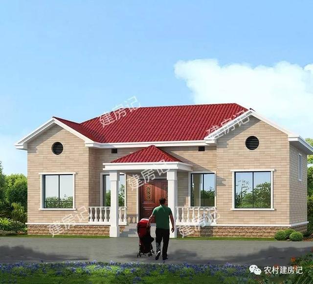 9套一層農(nóng)村別墅戶型圖，第六款最討農(nóng)村人喜歡