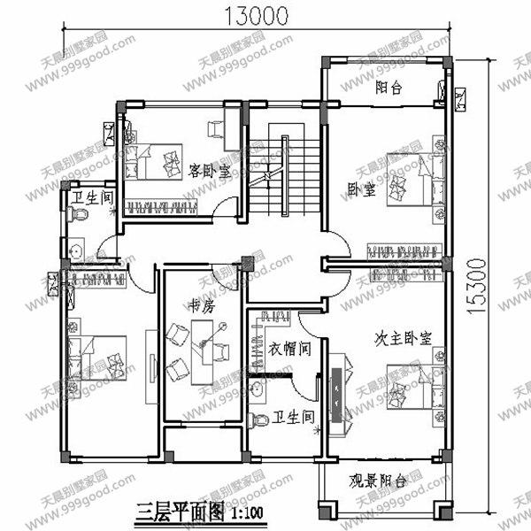 3套三層半的別墅戶型，一棟樓造價(jià)比北上廣一個(gè)廁所便宜