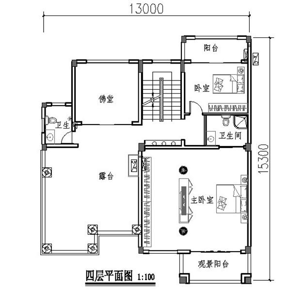 3套三層半的別墅戶型，一棟樓造價(jià)比北上廣一個(gè)廁所便宜