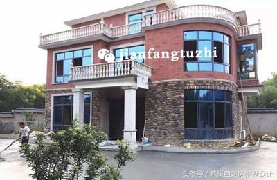 幾組別墅效果圖和完工圖對(duì)比，完工圖比效果圖更漂亮