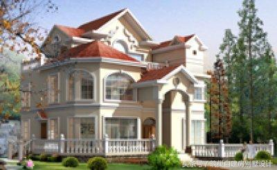 幾組別墅效果圖和完工圖對(duì)比，完工圖比效果圖更漂亮