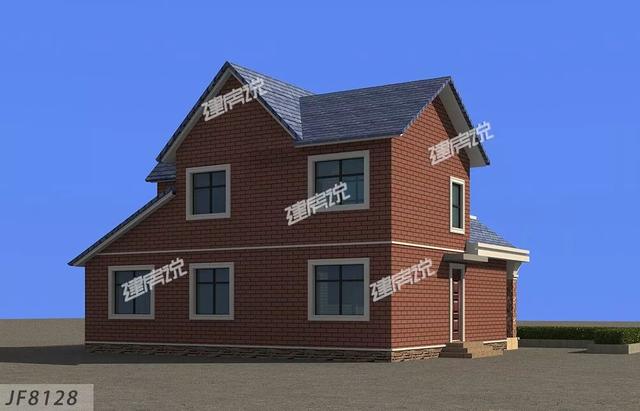 造價(jià)20萬內(nèi)一層半小別墅方案圖，建好絕對(duì)值