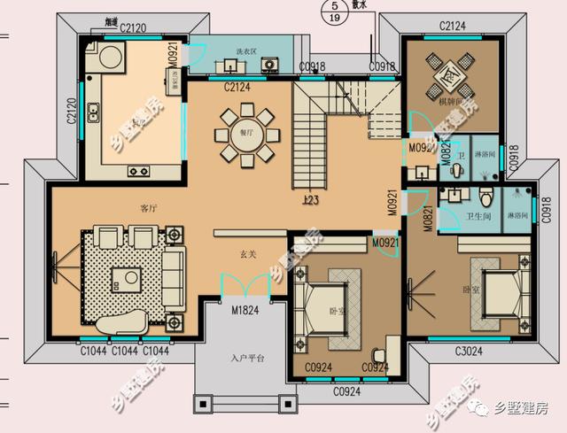 給你20萬回農(nóng)村自建房，這兩款別墅方案你選哪個？