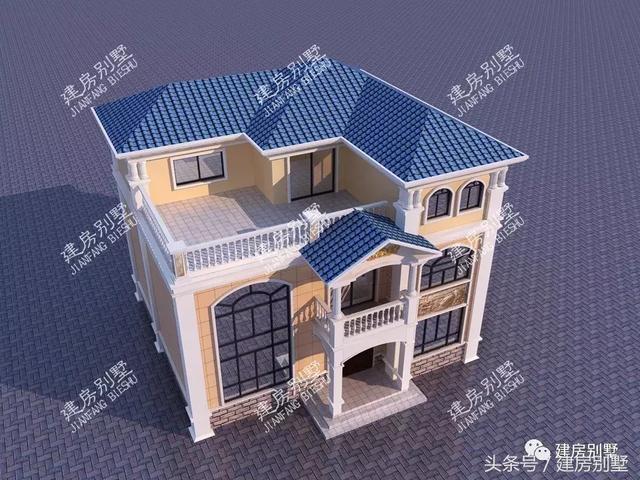 帶獨(dú)立廚房的三層別墅設(shè)計(jì)方案，農(nóng)村還是喜歡獨(dú)立廚房設(shè)計(jì)