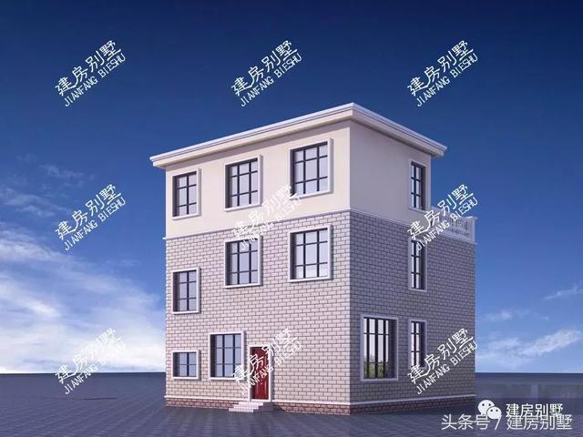 帶獨(dú)立廚房的三層別墅設(shè)計(jì)方案，農(nóng)村還是喜歡獨(dú)立廚房設(shè)計(jì)