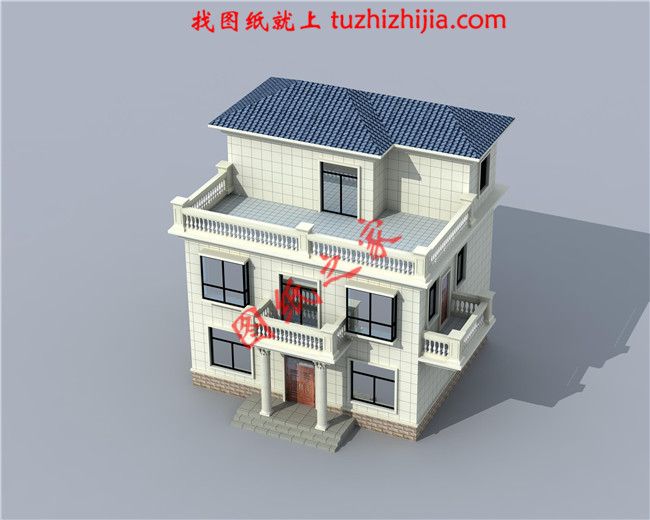 100平方三層樓房設(shè)計圖及圖片，戶型設(shè)計簡約時尚