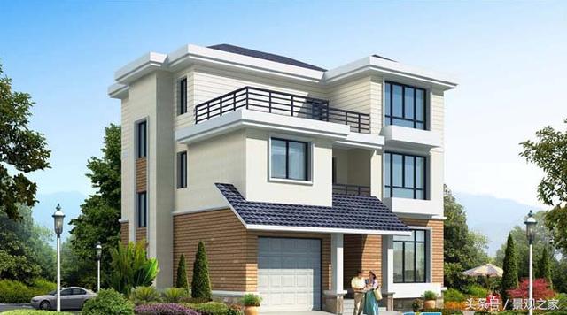 適合現(xiàn)代居住的三層住宅農(nóng)村房屋設(shè)計圖