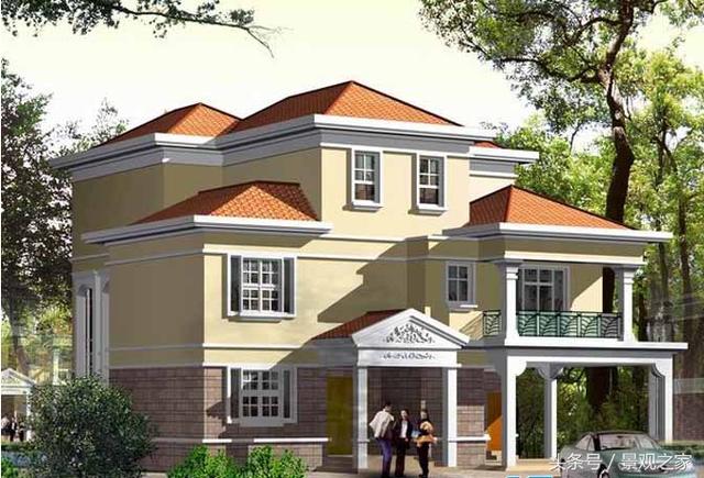 適合現(xiàn)代居住的三層住宅農(nóng)村房屋設(shè)計圖