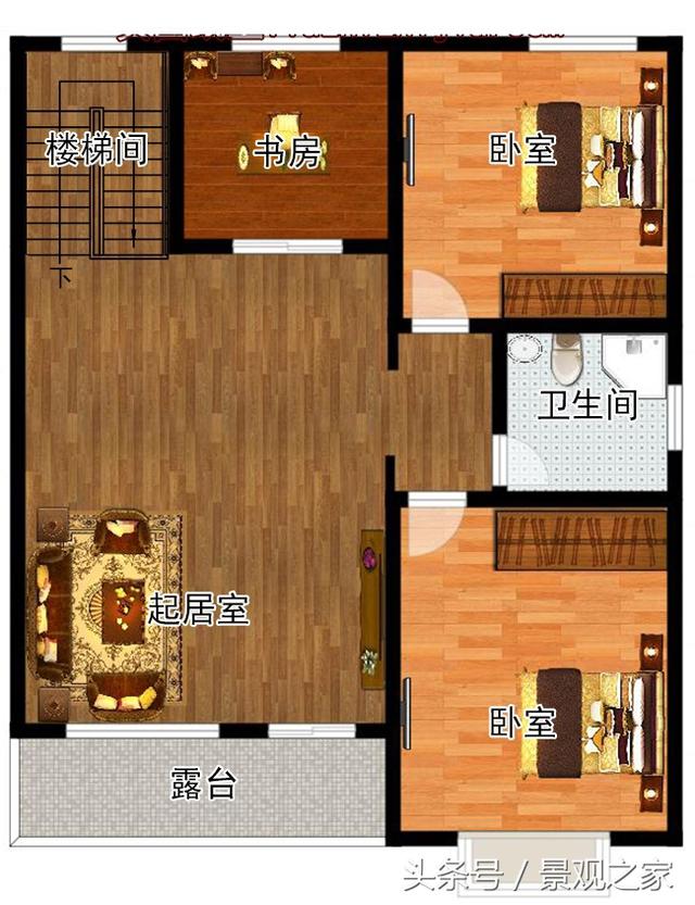 簡單二層樓房設(shè)計(jì)圖，經(jīng)濟(jì)實(shí)用