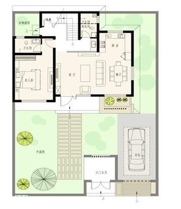 二層現(xiàn)代風格農(nóng)村自建樓房，簡單時尚，造價非常低