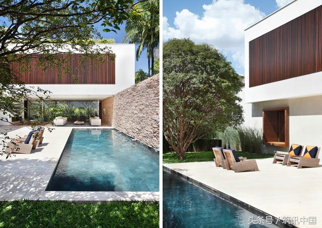 海南設(shè)計很新穎的房子帶庭院和室內(nèi)裝修設(shè)計圖