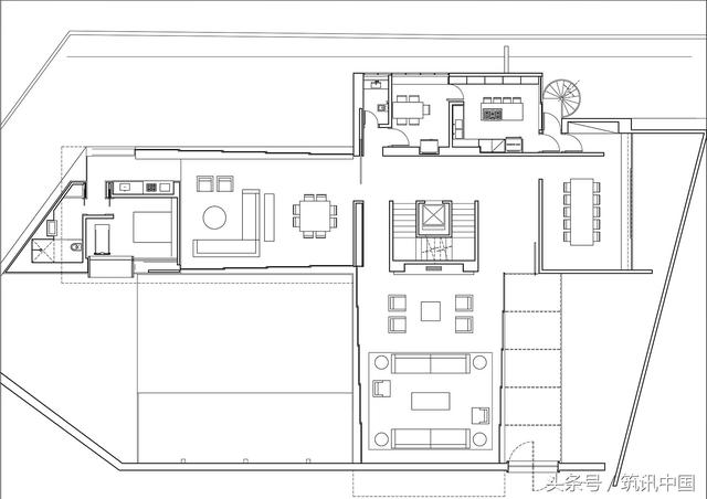 海南設(shè)計很新穎的房子帶庭院和室內(nèi)裝修設(shè)計圖