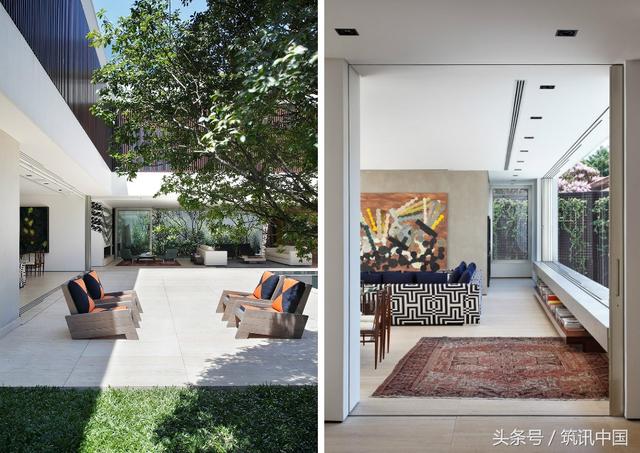 海南設(shè)計很新穎的房子帶庭院和室內(nèi)裝修設(shè)計圖