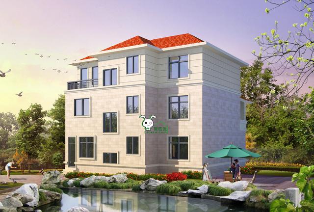 三層樓房設(shè)計(jì)圖包含全套施工圖紙，自建房效果圖