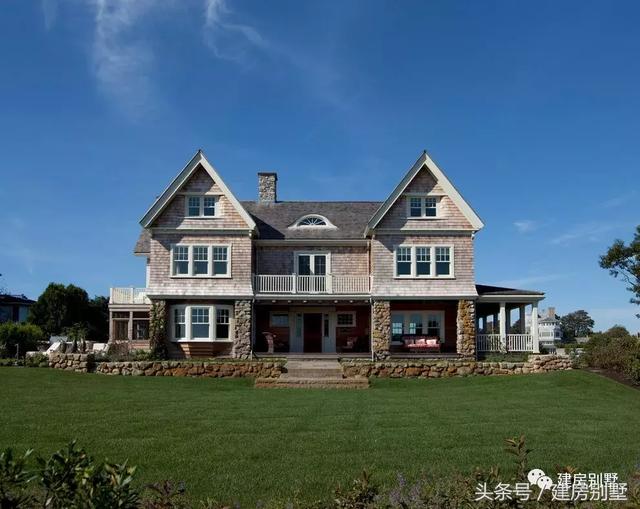 10棟比較純正的歐美風格別墅外觀效果圖片，好看