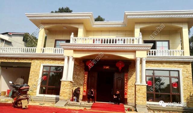 2024年最火爆的農(nóng)村自建房戶型，附施工過程和完工圖