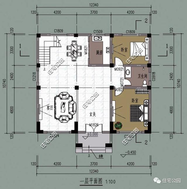 2024年最火爆的農(nóng)村自建房戶型，附施工過程和完工圖
