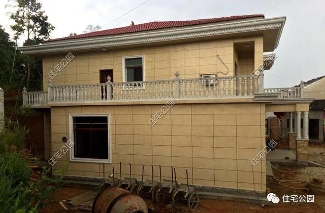 2024年最火爆的農(nóng)村自建房戶型，附施工過程和完工圖