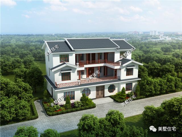 看完這5棟中國風格別墅圖，才知道中式才是NO.1