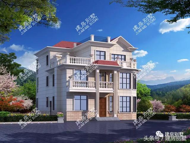 2款人氣高的三層自建樓房設(shè)計(jì)方案圖，火是有原因的