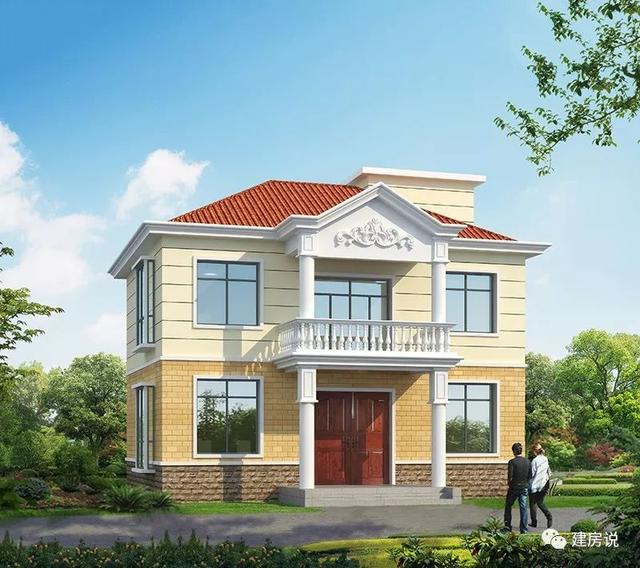 不攀比，只需20萬這幾套二層自建房圖紙隨意建