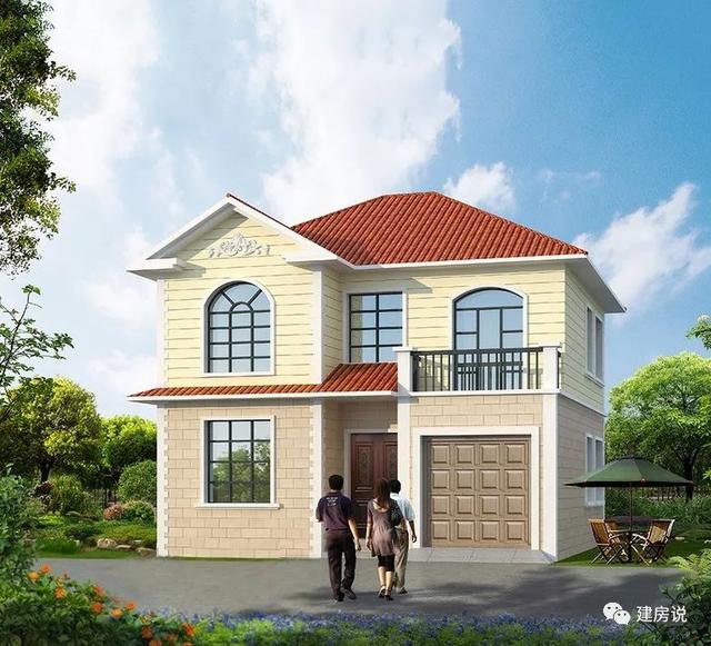 不攀比，只需20萬這幾套二層自建房圖紙隨意建