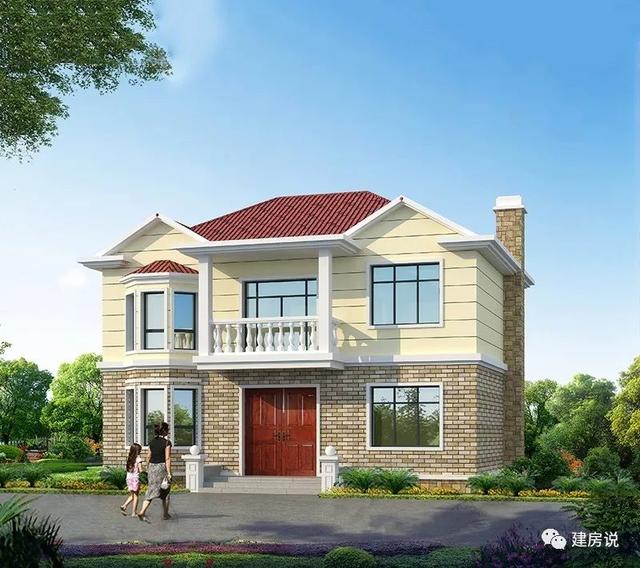 不攀比，只需20萬這幾套二層自建房圖紙隨意建