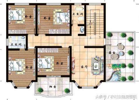 4款風(fēng)格不同的三層樓房設(shè)計(jì)方案圖，你喜歡哪種風(fēng)格？