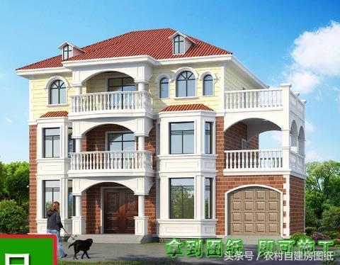 4款風(fēng)格不同的三層樓房設(shè)計(jì)方案圖，你喜歡哪種風(fēng)格？