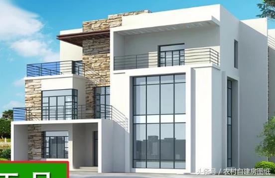 4款風(fēng)格不同的三層樓房設(shè)計(jì)方案圖，你喜歡哪種風(fēng)格？