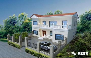 20款帶院子的別墅外觀效果圖，沒院子都不敢叫別墅