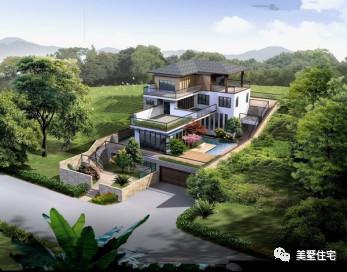 20款帶院子的別墅外觀效果圖，沒院子都不敢叫別墅