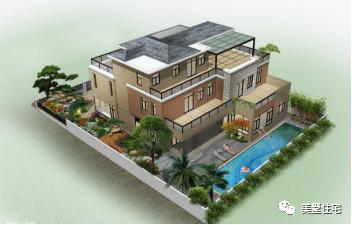 20款帶院子的別墅外觀效果圖，沒院子都不敢叫別墅