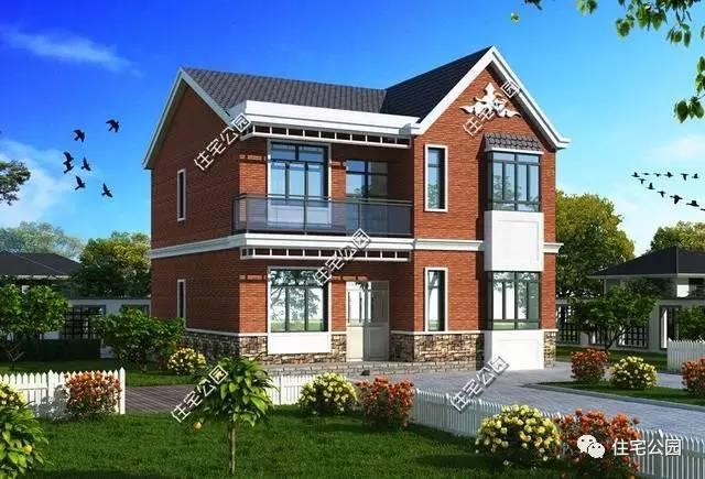 2套占地100平的農(nóng)村別墅，戶型方正、實(shí)用！