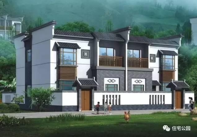 8X18米宅基地建起的雙拼別墅，有前庭后院！