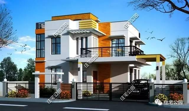 2套農(nóng)村帶車庫(kù)別墅，平頂實(shí)用還是坡頂實(shí)用？