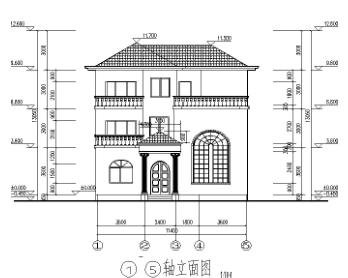 27萬建3層別墅！坡頂造型簡潔，平面布置緊湊，采光通風良好！