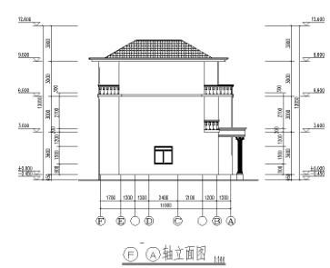 27萬建3層別墅！坡頂造型簡潔，平面布置緊湊，采光通風良好！