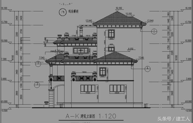 16米X13米四層高檔別墅設(shè)計方案！